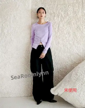 SeaRoomlynn 소프트 시어 랜덤 RIB 코르셋 상의