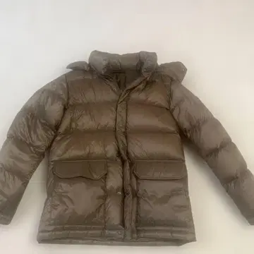 UNIQLO 브라운 다운 자켓