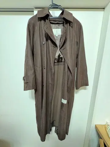 LONDON FOG 브라운 트렌치코트