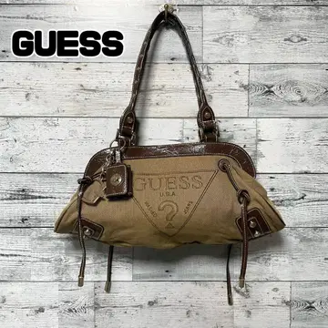 y2k GUESS 게스 숄더백 스터드 로고 자수 아카이브