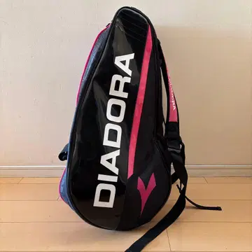 DIADORA 라켓 백 블랙/핑크