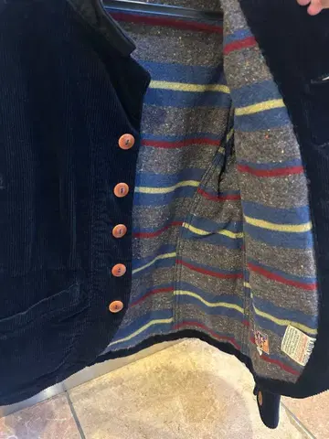 미스터 프리덤 코듀로이 색 코트