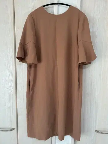 UNITED ARROWS 소매 플레어 포멀 원피스