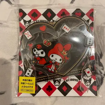 마이멜로디 쿠로미 멜로쿠로 기념일 아크릴 스탠드 흔들흔들 아크릴 스탠드