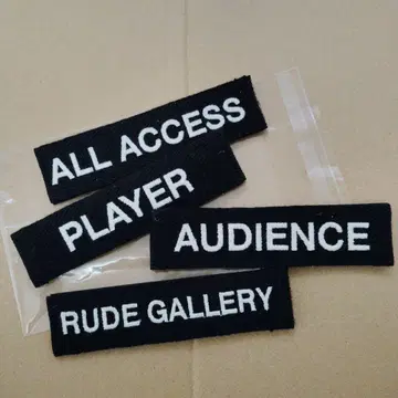 [미사용 새상품] 루드 갤러리 와펜 RUDE GALLERY