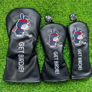새상품 3세트 도라에몽 골프클럽 헤드커버 1+3W+UT 블랙
