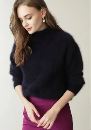 [ 새상품급 ] 핑키 다이앤 완판 니트 네이비