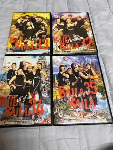 Baila Baila DVD 4장 세트