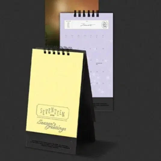 2026 세븐틴 시즌그리팅 분철 캘린더, 컬러링북