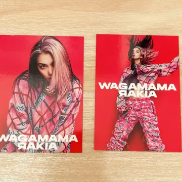 와가마마 라키아 호시쿠마 난푸 트레이딩 카드 2장 세트