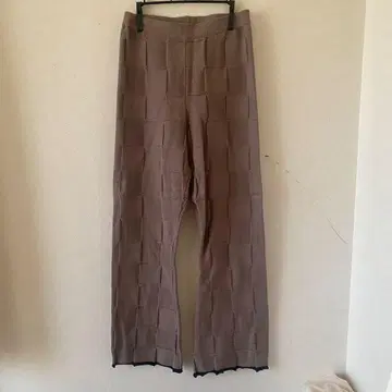 LADY LUCK LUKA 블록 체크 플레어 팬츠