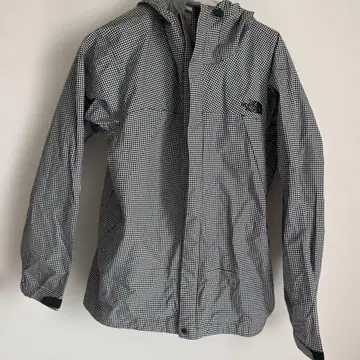 THE NORTH FACE 체크 무늬 마운틴 후드티 XL