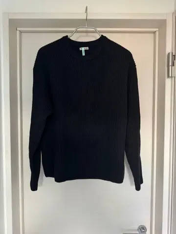 오라리 슈퍼 파인 립 니트 사이즈 3