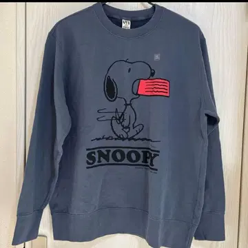 유니클로 UT SNOOPY 스누피 맨투맨 트레이닝복 XL
