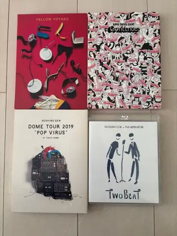 호시노 겐 Blu-ray 4매 세트