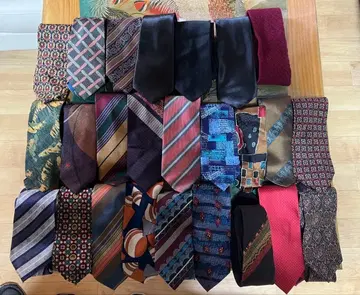 넥타이 세트 다색 디자인 25개 묶음 판매