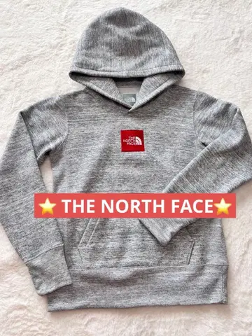 새상품급 THE NORTH FACE 그레이 후드티 후드 부착