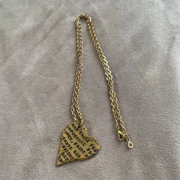 SERGE THORAVAL 하트 모양 목걸이