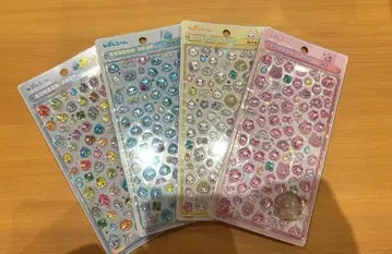 시즈쿠짱 팝업 털실 모자 꽁지 드롭 씰 미니 mini 4종 세트