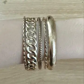 골드 뱅글 팔찌 5세트