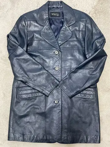 GIOSETTO 양가죽 가죽 자켓