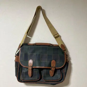 숄더백 체크 a4 출퇴근 통학 인조 가죽