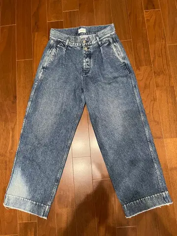 TANAKA 와이드 진 트라우저 타나카 데님 29