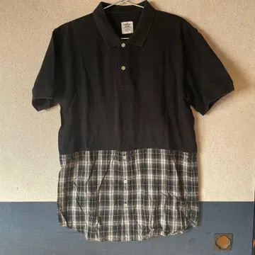 Mr.GENTLEMAN (미스터 젠틀맨) 콤비네이션 피케 셔츠