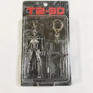 유니버설 스튜디오 재팬 T2-3D 터미네이터 무버블 키체인