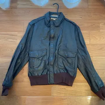80년대 L.L.Bean A2 타입 가죽 자켓