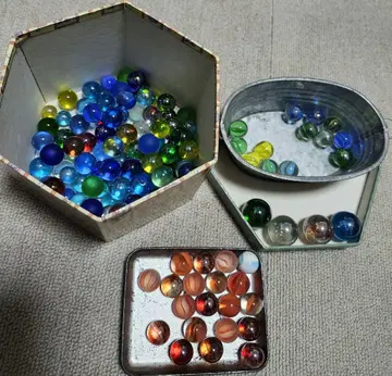 쇼와 레트로 유리제 구슬 세트 판매
