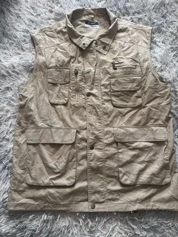 BASIC CONCEPT 낚시용 조끼 베이지