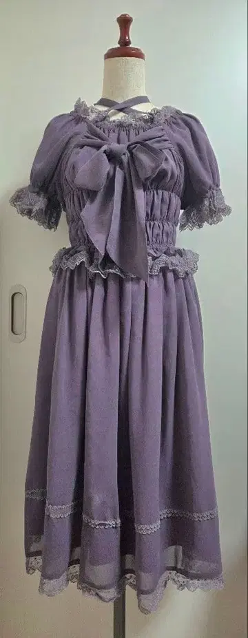 아리파이 슬리핑 쉬폰 원피스