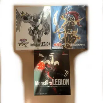 유희왕 듀얼몬스터즈 피규어 3체 세트 새상품