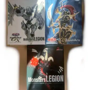 유희왕 듀얼몬스터즈 피규어 3체 세트 새상품