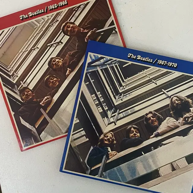 (LP) Beatles Red(2LP)/Blue(2LP) 두 앨범 일괄