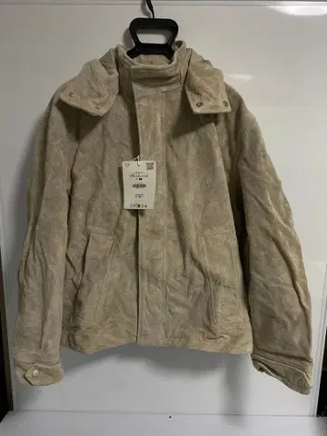 재고 세일 미사용 ZARA MAN EDITION 스웨이드 자켓 L-XL