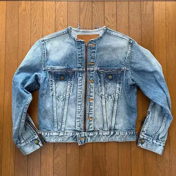 INSCRIRE / 아스클레르 노카라 데님 라이더 자켓