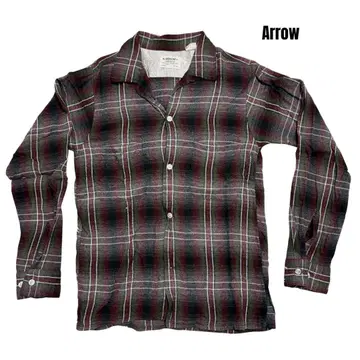 [ 새상품급 ] 60s ARROW 옴브레 체크 셔츠
