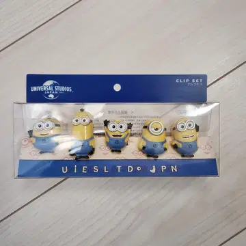 USJ 미니언 미니언즈 클립 세트 5개입