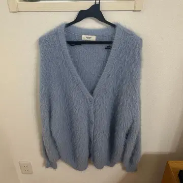 BEAMS HEART 샤기 가디건