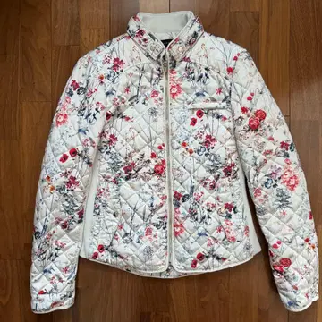 ZARA WOMAN 꽃무늬 퀼팅 자켓 EUR5