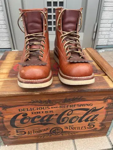 화이트스 유사 워크 부츠 브랜드 미상