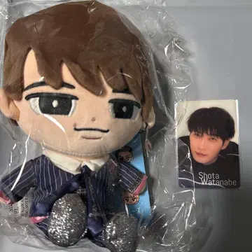 스노우맨 와타나베 쇼타 스노치루 BIG 봉제 인형 흘긋 카드