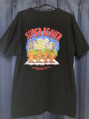 SUPER BEAVER T셔츠 블랙