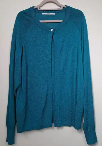 YEVS 가디건 파랑 사이즈 프리 익명 배송