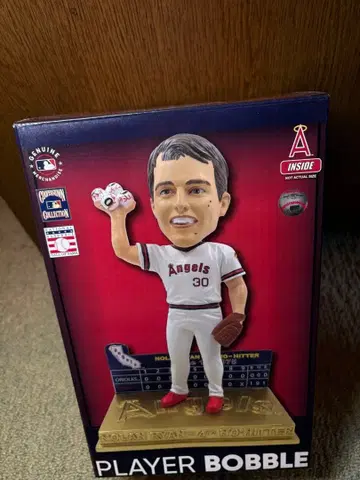 세일! MLB 한정품 놀란 라이언 보블헤드 / 노히트 노런
