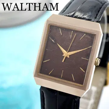 546 가동 WALTHAM 시계 남성용 스퀘어 텅스텐 Dynax