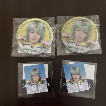 사토 슌노스케 증명사진 캔뱃지 4개 세트