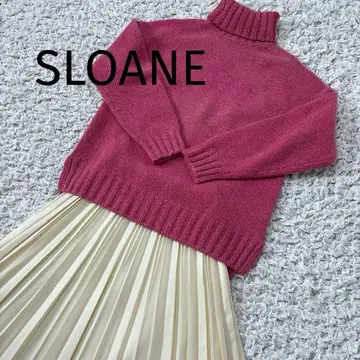 SLOANE 새상품급 캐시미어 터틀넥 니트